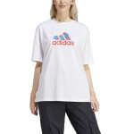 Dámské tričko adidas Flower Pack Badge of Sport bílá IT1421