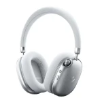Havit Space S1 stříbrná / Bezdrátová sluchátka / ANC 45 dB / až 100 h přehrávání / Bluetooth 6.0 / USB-C (H670BT silver)
