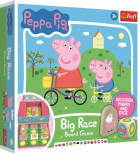 Trefl - Hra - Prasátko Peppa: Velký závod