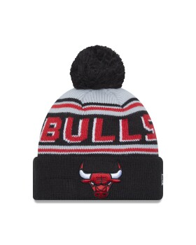 New Era Pánská zimní čepice Chicago Bulls NBA Pom Wordmark