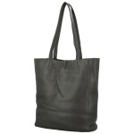 Trendy dámský koženkový set kabelek Alisia, tmavě šedý