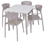 Rojaplast Křeslo AIRE - taupe