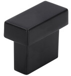 Siro Nábytková knopka 1595 černá mat (S12417)