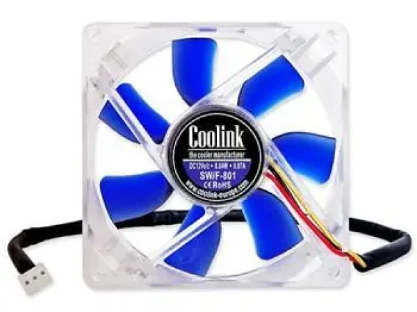 Coolink SWiF-801 modrá / Ventilátor / 80 mm (SWiF801(R))