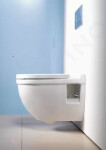 DURAVIT - Starck 3 Závěsné WC, s WonderGliss, bílá 22000900001
