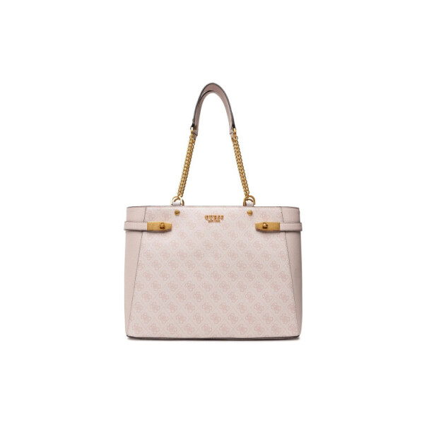 GUESS kabelka Zadie Logo Girlfriend ružová Růžová