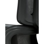 Kancelářská židle, synchronní mechanismus, černá síťovina, KA-Y358 BK