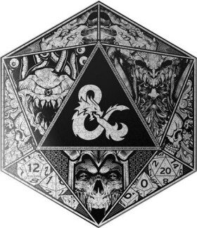 Puzzle Dungeons and Dragons - Kostka v plechové krabičce 750 dílků - EPEE