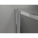 MEXEN - Exo skládací sprchové dveře 120, transparent, chrom 816-120-000-01-00