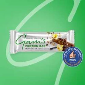 Gam's Tyčinka proteinová Multilayer vanilka 50 g