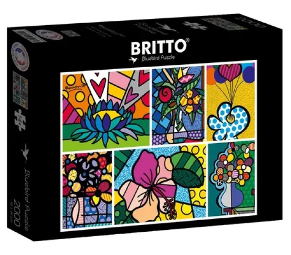 BLUEBIRD Puzzle Koláž: Květiny