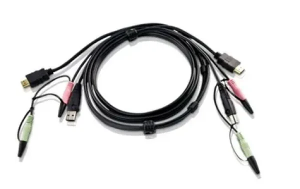 ATEN KVM Kabel USB HDMI s Audio / 1.8m (2L-7D02UH)