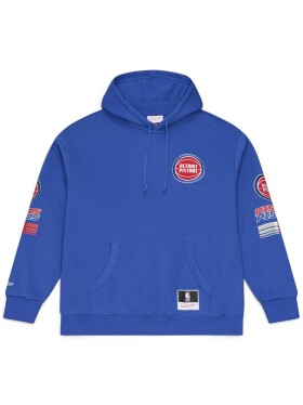 Mitchell & Ness Pánská mikina Detroit Pistons NBA Triple Check Hoodie Velikost: M