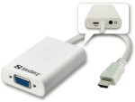 Sandberg konvertor HDMI na VGA+audio (508-77)