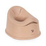 Konges Sløjd Dětský nočník My first Potty lemon, béžová barva, plast