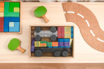 Connetix Connetix Tiles - Magnetická Stavebnice Duhová Vozidla 50 ks