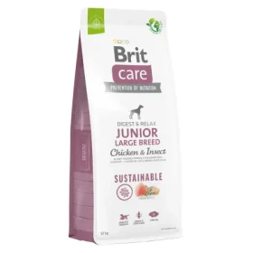 Brit Care Sustainable Junior Large Breed Chicken & Insect 12 kg