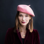 Dámský baret Beret Pink UNI Art of polo