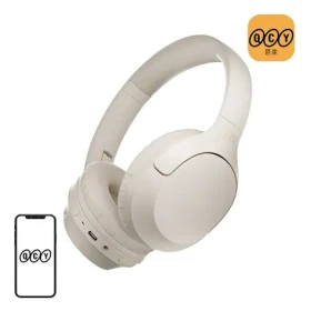 QCY H2 Pro bílá / Bezdrátová sluchátka / do uší / Bluetooth 5.3 / ENC / výdrž až 60 h (H2 Pro white)