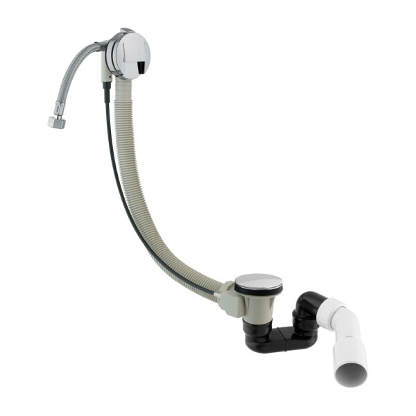 OMNIRES - CGS Sifon vanový automat komplet s napouštěním chrom /CR/ TK152-3.01+64-SCR