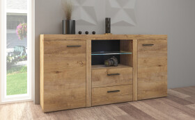 FRONTI Komoda RUMBA 2F 2S Dub lefaks