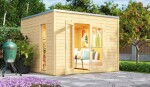 WEKA Luxusní dřevěný zahradní domek P 285 (3x2,5m)