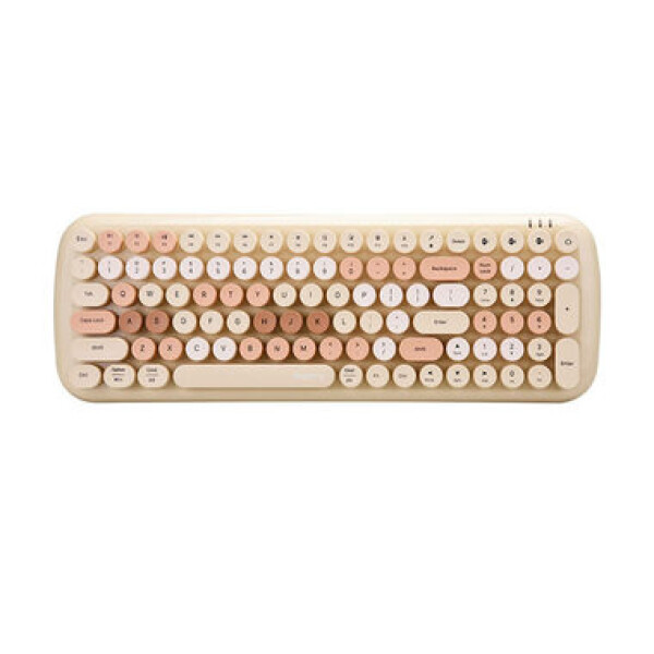 MOFII Candy BT béžová / Bezdrátová klávesnice / Bluetooth / US Layout / 2x AAA (SK-646BT Beige)