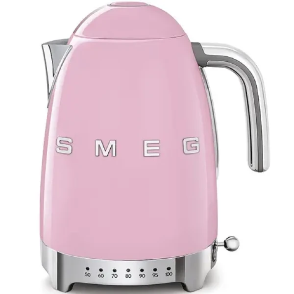 SMEG KLF04PKEU růžová / Rychlovarná konvice / 1.7L / 2400W / kabel 1 m (KLF04PKEU)