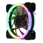 Cooltek Silent Fan 120 LED RGB / 120 mm / Rifle Bearing / 16.1 dB @ 1200 RPM / 3-pin (CT120RGB)