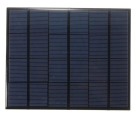 Solární panel 6V 3,3W až 550mA