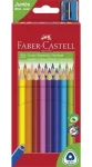 Faber-Castell Jumbo / Pastelky šestihranné / 20 ks / + ořezávátko (116520)