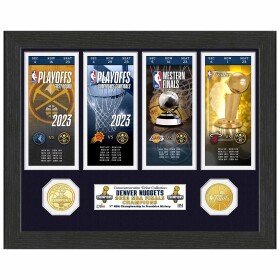 Obraz Denver Nuggets NBA Road to the Finals Tickets Bronze Coins