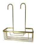 Gedy - SMART polička do sprchy závěsná, na baterii, 300x375x120 zlato mat 248988
