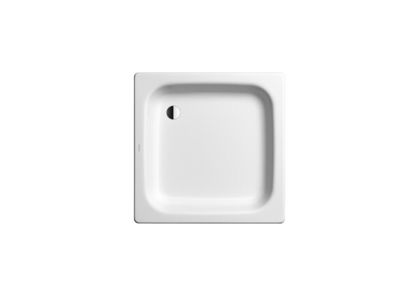Sprchová vanička čtvercová Kaldewei Sanidusch 80x80 cm smaltovaná ocel alpská bílá 331000010001 KW395