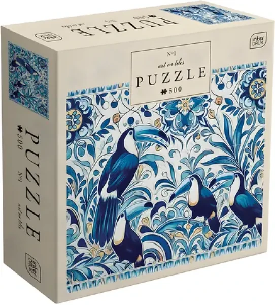 INTERDRUK Puzzle Art on Tiles: Tukani