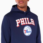 New Era Pánská mikina Philadelphia 76ers NBA Team Logo Hoodie Sweatshirt Velikost: 2XL