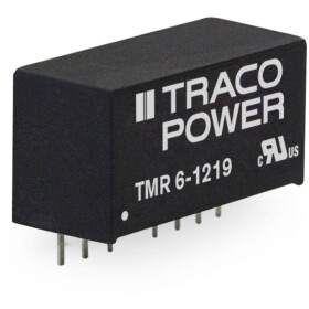 TracoPower TMR 6-2412 DC/DC měnič napětí do DPS 24 V/DC 12 V/DC 500 mA 6 W Počet výstupů: 1 x Obsah 1 ks