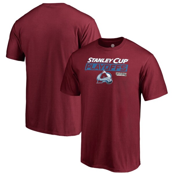 Fanatics Pánské Tričko Colorado Avalanche 2019 Stanley Cup Playoffs Bound Body Checking Velikost: