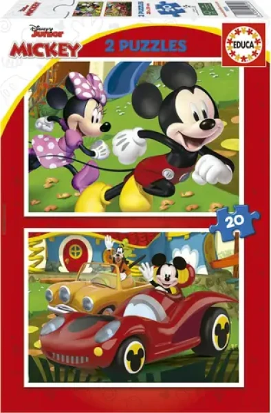 EDUCA Puzzle Mickey Mouse: Zábavní park