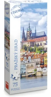 DINO Panoramatické puzzle Pražský hrad