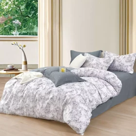 Povlečení bavlněný satén ALBS-01357B 140x200 Lasher