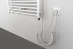 AQUALINE - DIRECT-E elektrické otopné těleso rovné 450x960 300 W, bílá ILE94T