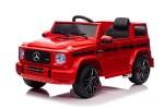 Mamido Dětské elektrické autíčko Mercedes Benz G63 cabrio EVA kola červené