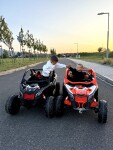 Mamido Elektrické autíčko Buggy Maverick Can-Am 2x24V 4x200W EVA oranžové