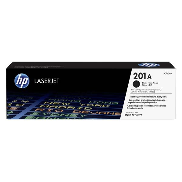 Hewlett-Packard HP CF400A, černý (HP 201A) - originální toner