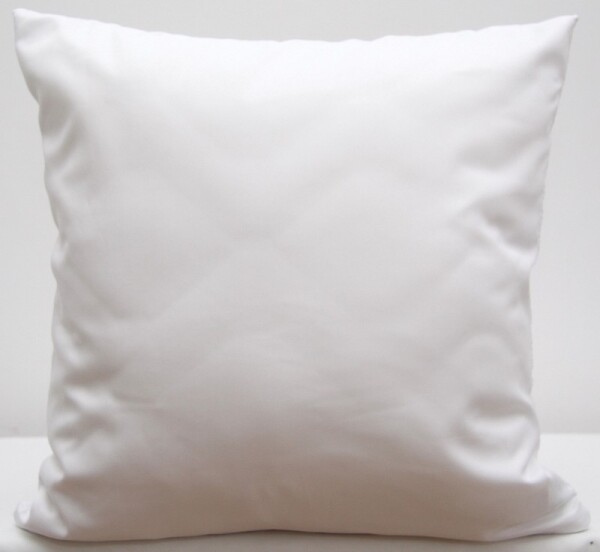 DumDekorace Bílé dekorativní povlaky na polštáře Šířka: 40 cm | Délka: 40 cm