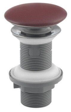 Isvea Umyvadlová výpust 5/4, click-clack, maroon red 38TP0169I