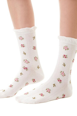 Dámské ponožky - Planeta Země 017 ECRU 35-37