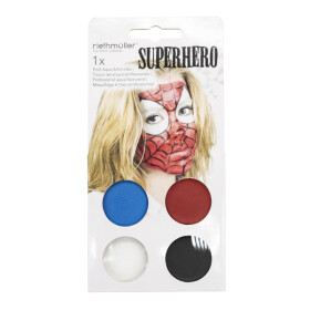Barvy na obličej super hrdina Barvy na obličej super hrdina