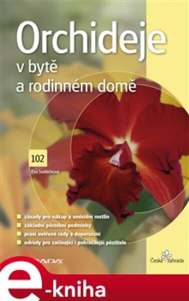 Orchideje v bytě a rodinném domě - Eva Sedláčková e-kniha